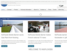 Tablet Screenshot of nofloods.com